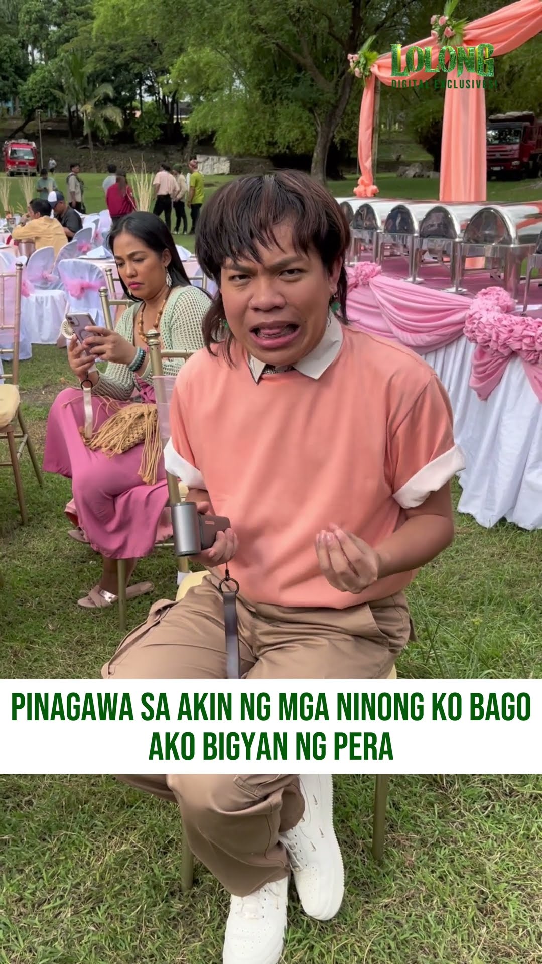 Pinagawa sa akin ng mga ninong ko bago ako bigyan ng pera! | Lolong