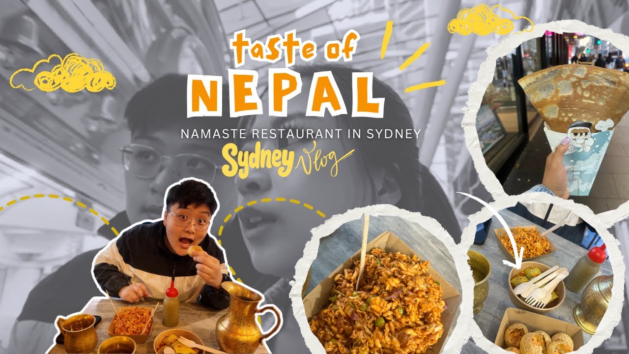 Nepali Street Snacks In Sydney | Laphing | Chatpate | Pani Puri 🤤 