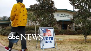 Georgia voters brace for end of fiery runoff to decide Senate balance of power