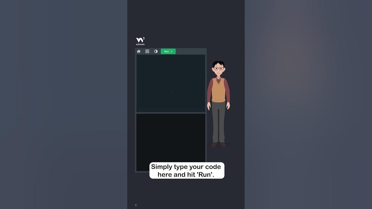 Python Get Started - Part 3 - Online Editor - #w3schools #python # ...
