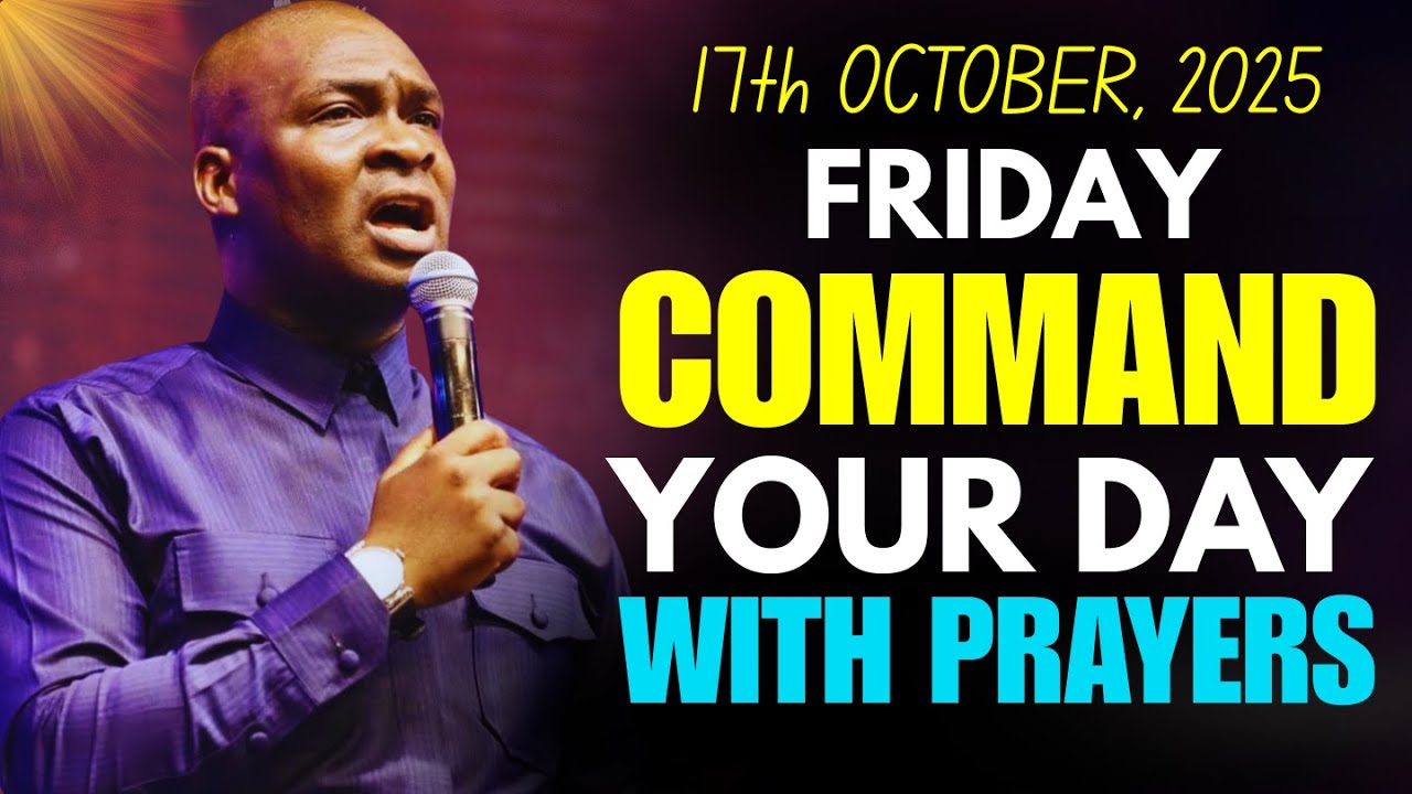 [Friday 17th October 2025] Early Morning Powerful Prophetic Morning Prayer |Apostle Joshua Selman