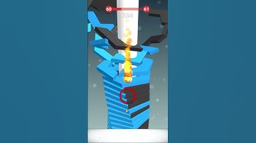 Stack Ball All Levels Gameplay - Level 60  #shorts #shortgameplay #viral #trending