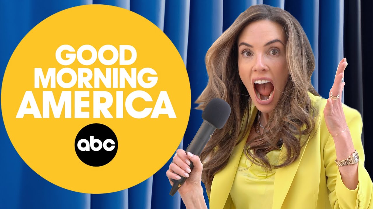 FORGOT MY LINES on Good Morning America (BTS)
