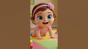 Thumbnail of Crawling’ Baby, Go Go Go! | Fun Baby Crawl Song |Nursery rhymes and Kids song by Chuckling Tv