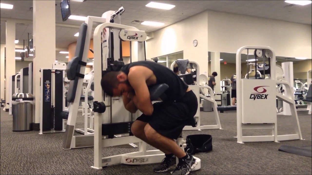 Technogym abdominal Crunch