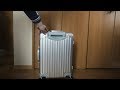 アルミマグネシウム合金スーツケース 静音８輪・ダブルキャスター TSAロック搭載のレビュー / CarryBag Review