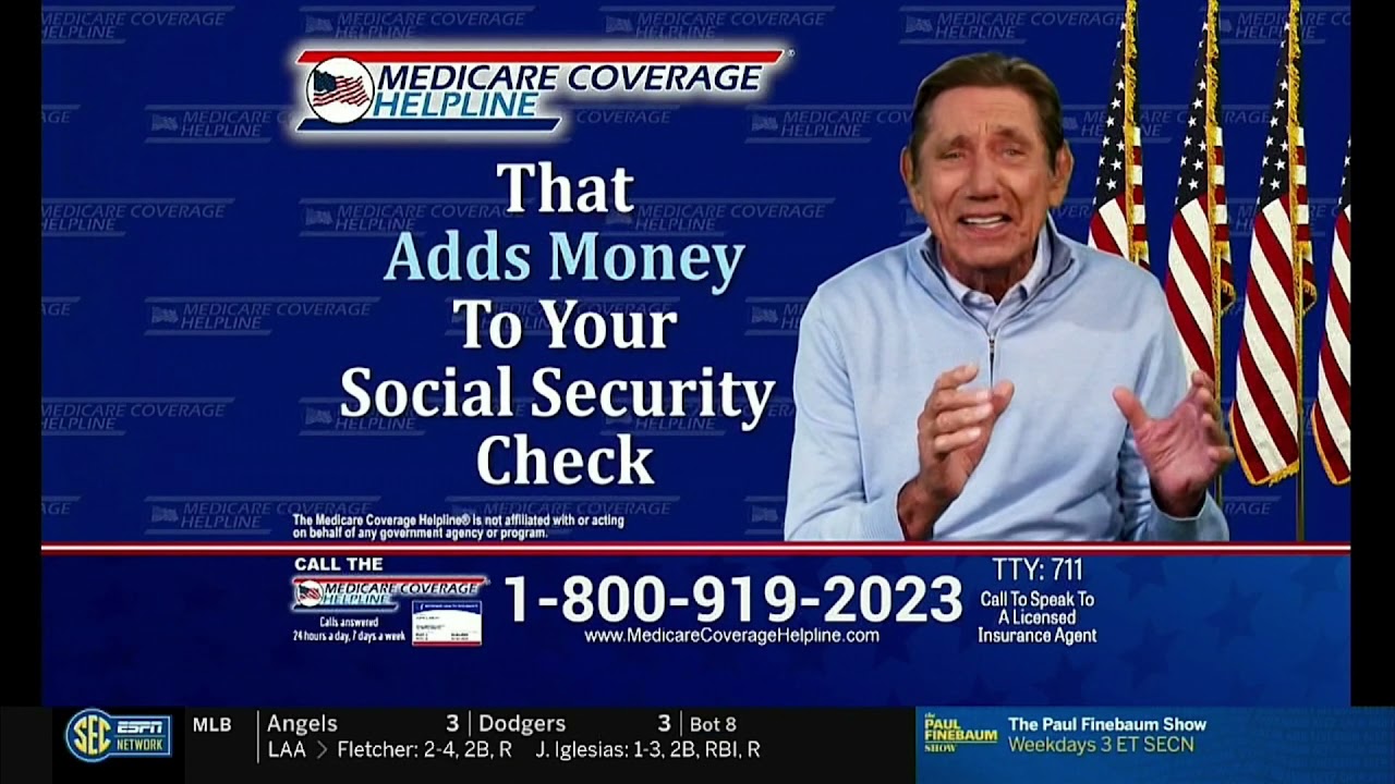 NEW 2021! Joe Namath Medicare Coverage Helpline Commercial YouTube