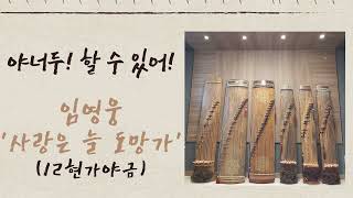 사랑은 늘 도망가 (가야금/ 임영웅/ 12현 가야금) - 임영웅