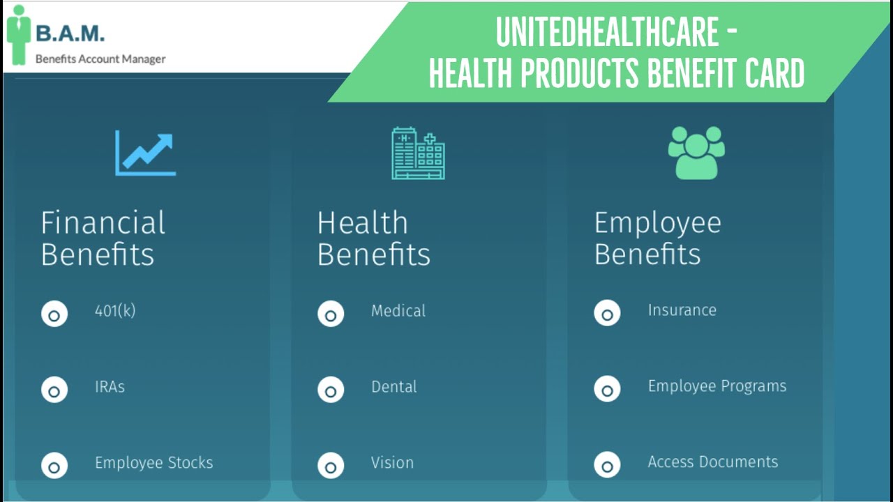 UnitedHealthcare Health Products Benefit Card YouTube