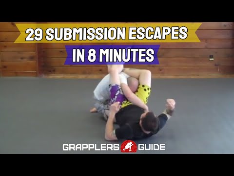 29 BJJ Submission Escapes and Defenses in Just 8 Min - Jason Scully