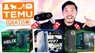 COMPRÉ TODAS LAS PS5,XBOX,NINTENDO MAS BARATAS DE TEMU... ESTAFADO?