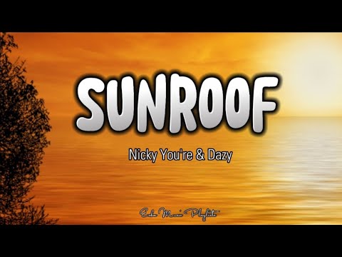 Nicky You’re & Dazy -Sunroof (Lyrics) - YouTube