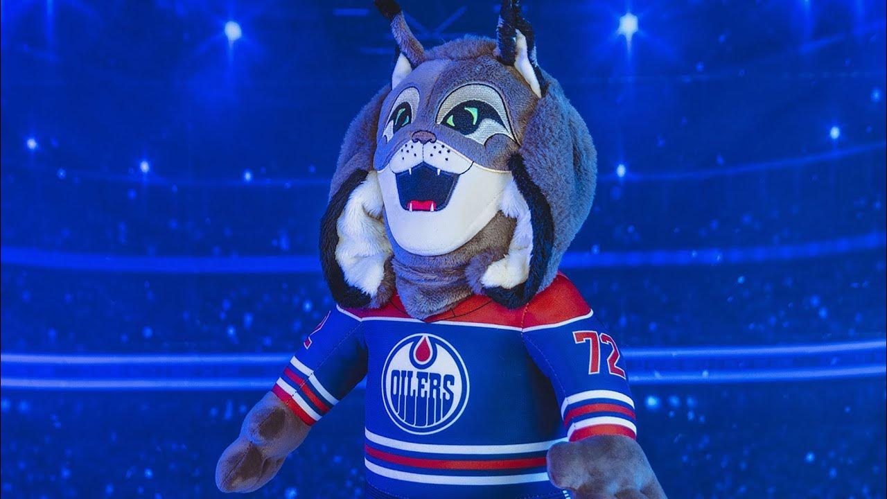 Edmonton Oilers Hunter 20" Jumbo Mascot Plush Figure YouTube