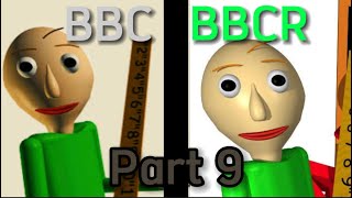 All differences between BBC &amp; BBCR part 9