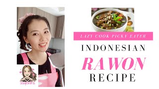 Indonesian EASIEST Rawon Soup Recipe