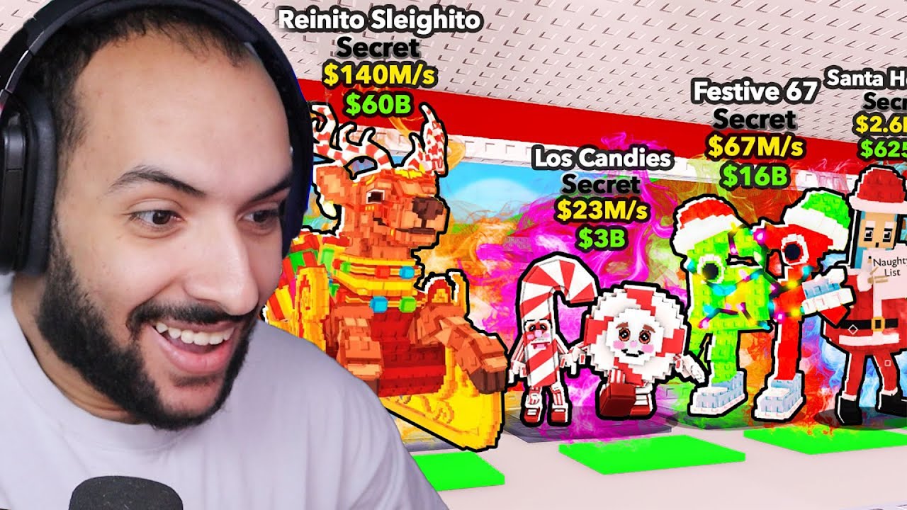 روبلوكس ماب السرقة : حضرت الحدث الجديد وجمعت كل السيكرتات الجديدة | roblox steal a brainrot