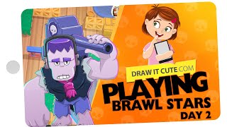 Draw it cute playing Brawl Stars Day 2 (no commentary) | Brawl Stars Gameplay screenshot 4