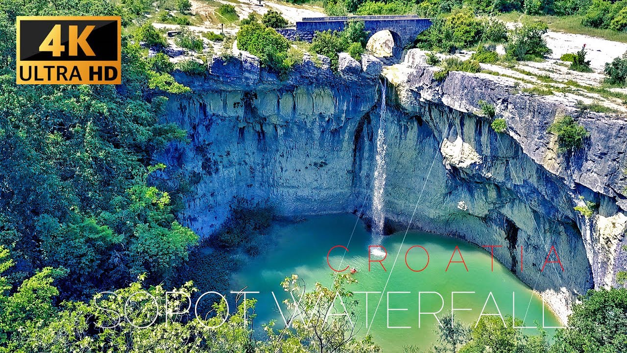 🇭🇷 Visit CROATIA | Istrien | Sopot Waterfall | Cinematic Move