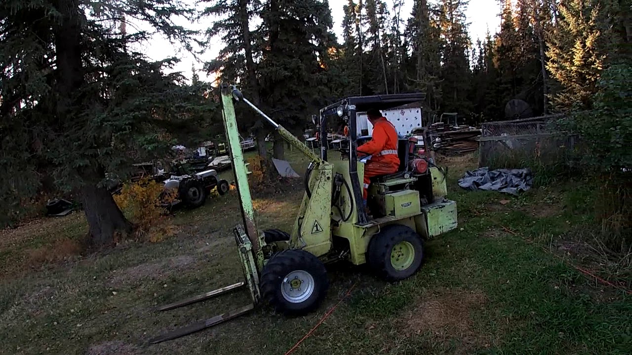 swinger articulated wheel loader 100