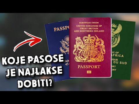 Video: Šta je kartica za pasoš SAD i kako je možete dobiti?