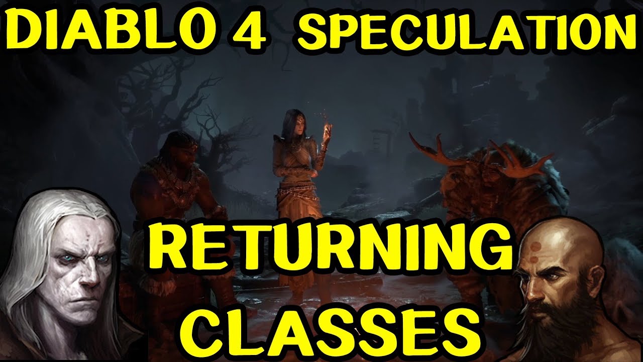 Diablo 4  Returning Classes Wishlist  YouTube