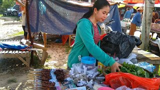 ເລາະຕະຫຼາດນັດບ້ານບຶງຫົວນາ ເຊບັ້ງໄຟ ☘️ เที่ยวตลาดนัดบ้านบึงหัวนา เชบั้งไฟ สปป.ลาว