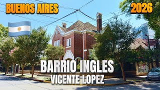 😍 BARRIO INGLÉS en BUENOS AIRES | PASEO POR VICENTE LÓPEZ #buenosaires #vicentelopez