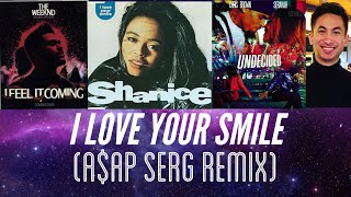 I Love Your Smile (A$AP Serg Remix) Music Video - Shanice, Chris Brown \u0026 The Weeknd MASHUP