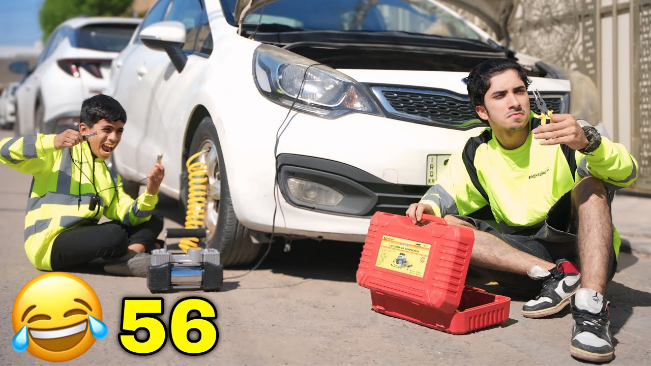 حيدر ومودي بنجرجية 56 😂 #تحشيش