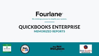 How to Use Memorized Reports in QuickBooks Enterprise