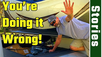 Confrontation Hitching up the RV, Etiquette vs Safety (RV Living Full Time) 4K