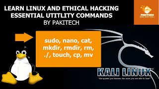 Creating Editing Copying and Removing Files and Directory - Kali Linux 2020 Urdu/Hindi