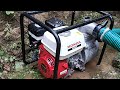 ഹരിതസേന Agri-tech Honda GX 160 water pump Demo