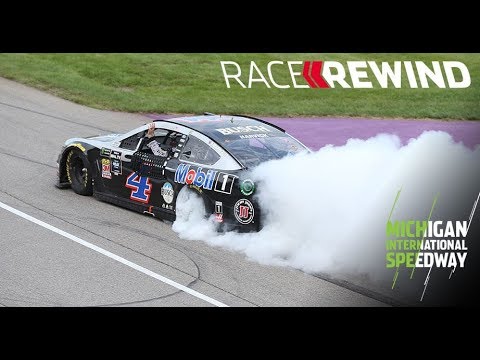 earnhardt sr Race Rewind: Harvick captures the flag again in Michigan -- watch highlights in 15 minutes