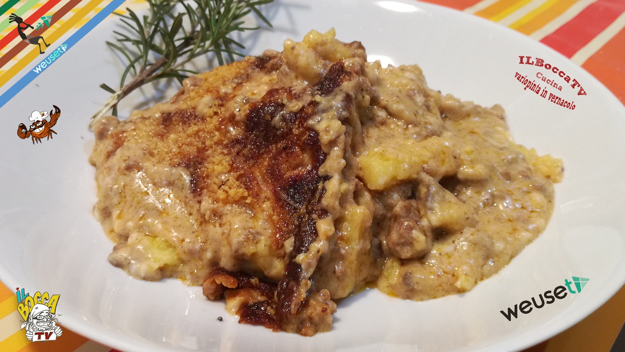 371 -  Lasagne di polenta...se la fame ti tormenta! (primo piatto facile e alternativo con polenta)