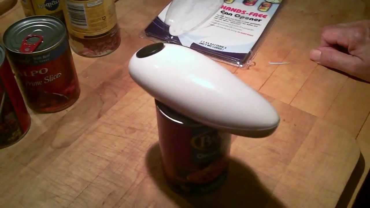 One Touch Can Opener 