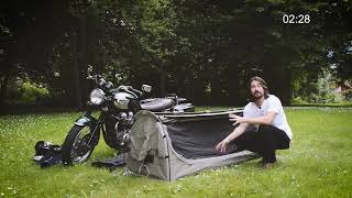 Setting up your Goose - Bike to bed in 3 minutes! Wingman Of The Road