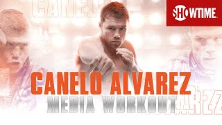 Canelo Alvarez: Full Media Workout | Canelo vs. Plant | November 6th on SHOWTIME PPV