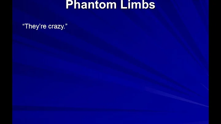 Mirror Therapy for Phantom Limb Pain
