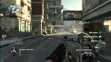 Map 1 He used Flak Jacket and it was disabled