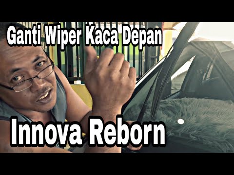 Cara ganti wiper kaca inova reboon. 