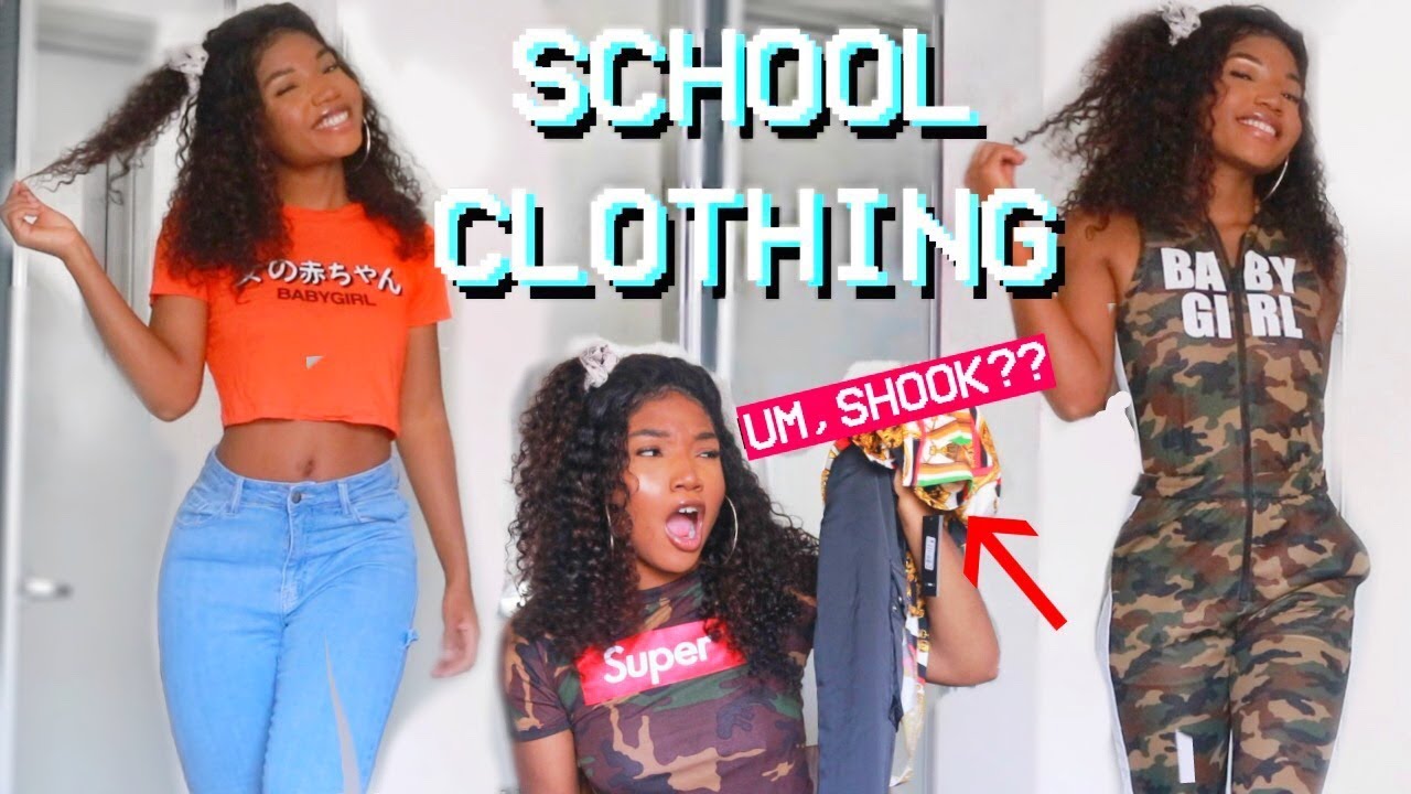 fashion nova school outfits