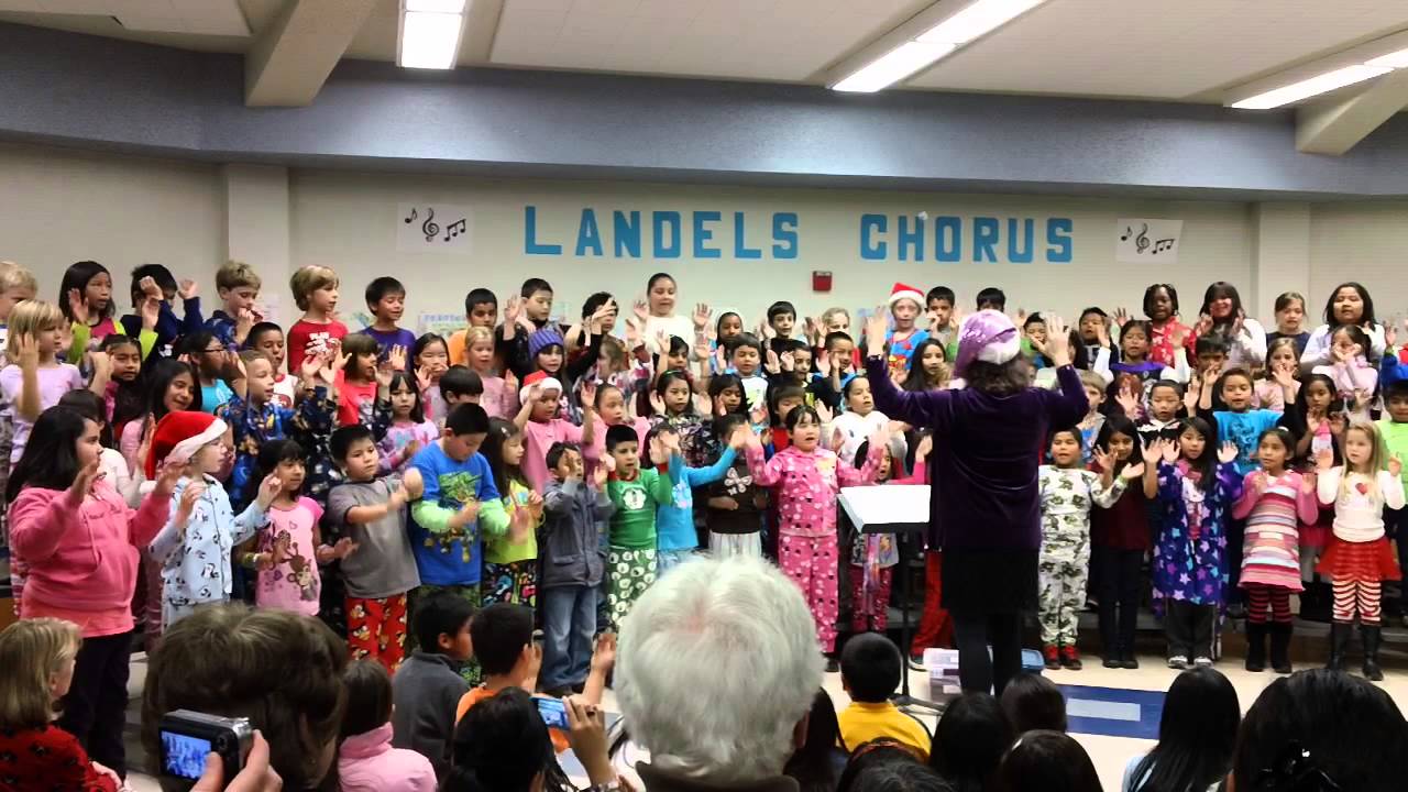 Winter Concert Landels School Second Grade Class December 2013