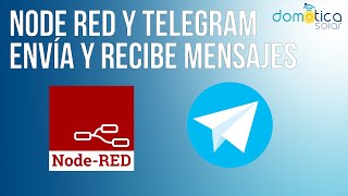 Telegram and NodeRed. Send and receive messages on Telegram through NodeRed.