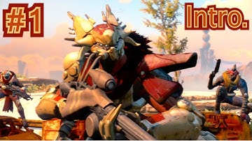 Destiny (PS3) - Part 1 - Introduction to Game and Picking a Class! - Level 1