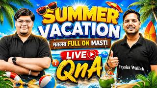 Bacchon Ka Summer Special Live QnA 🌞| Summer Vacation Mein Masti Double 🤩| MP Board Wallah