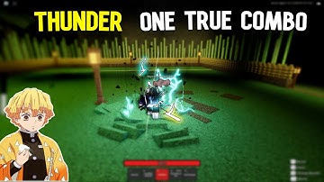 Thunder One Shot True Combo | Rogue Demon