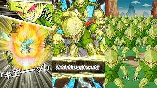 New April Fools Saibaman Super Attack U0026 Title Screen  New Ost Dragon Ball Z Dokkan Battle