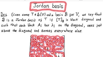 Definition of Jordan basis