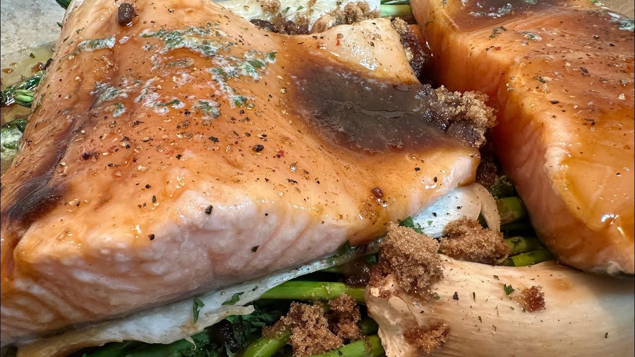 Запеканка из лосося с коричневым сахаром!!! 